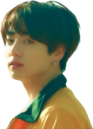 Jungkook Serene Gaze PNG