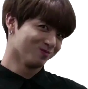 Jungkook Smirk Expression PNG
