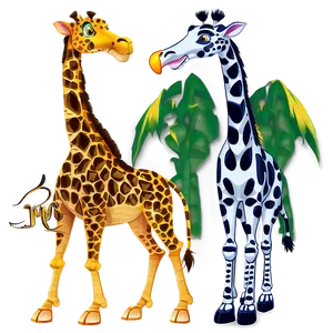 Jungle Animals Characters PNG Tsu PNG