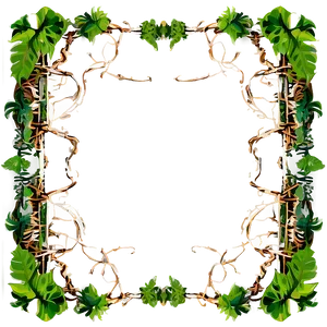 Jungle Forest Vines Clipart PNG Raa PNG