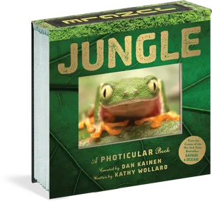 Jungle Photicular Book Cover PNG image