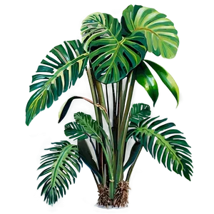 Jungle Plants PNG 06252024