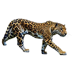 Jungle Predator Jaguar PNG 45