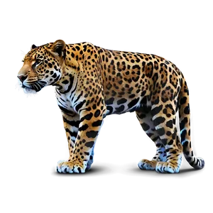 Jungle’s Royalty Jaguar PNG Ots68 PNG