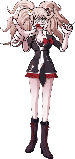 Junko Enoshima Anime Character PNG image