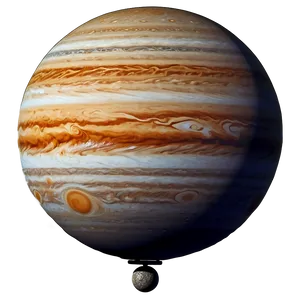 Jupiter And Spacecraft Png Ffg PNG image