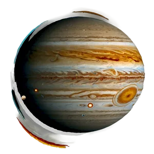 Jupiter Atmosphere Layers PNG 05212024