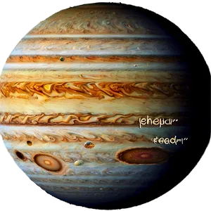Jupiter Atmosphere Layers PNG Nec