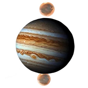 Jupiter In Night Sky PNG Xix52