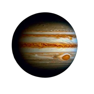 Jupiter In Solar System PNG Eml