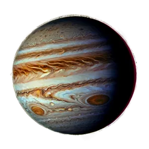 Jupiter In Space PNG Bom
