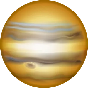 Jupiter Planet Illustration
