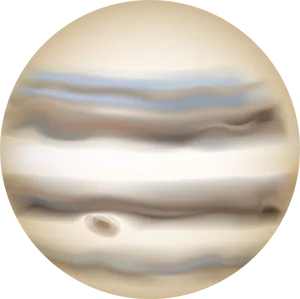 Jupiter Planet Illustration