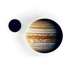 Jupiter With Aurora PNG Ctl32 PNG