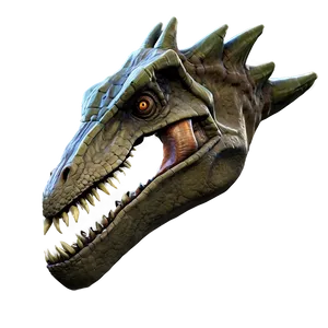 Jurassic Dinosaur Head PNG 06292024