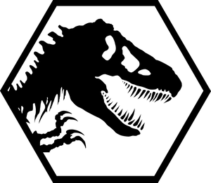 Jurassic Park Logo Silhouette