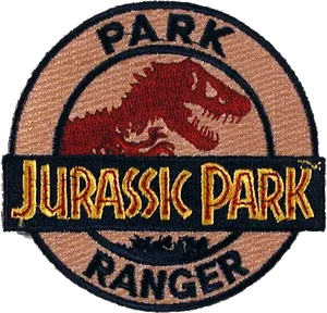 Jurassic Park Ranger Patch PNG image