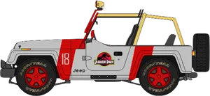 Jurassic Park Themed Jeep Wrangler