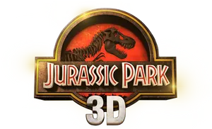 Jurassic Park3 D Logo PNG image