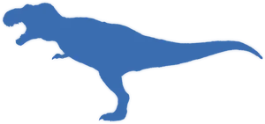 Jurassic World Blue Velociraptor Silhouette PNG image