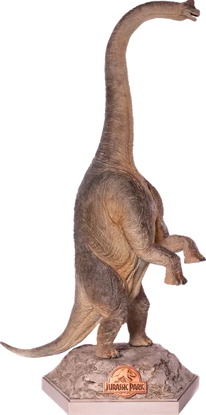 Jurassic World Brachiosaurus Statue PNG image