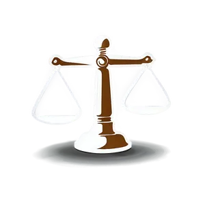 Justice Scale Drawing PNG Snj