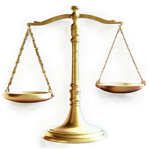 Justice Scale In Balance PNG Xxs