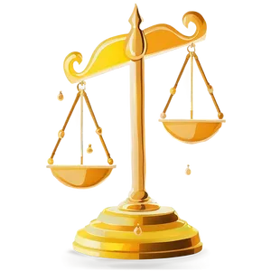 Justice Scale In Hand PNG 64