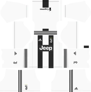 Juventus Football Kit Template PNG image