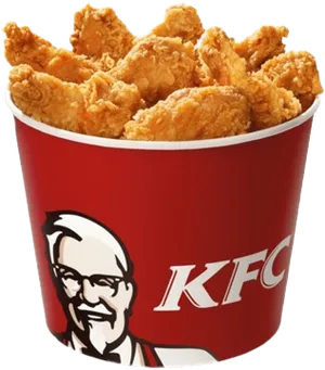 K F C Fried Chicken Bucket PNG image