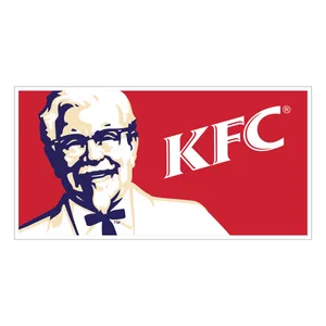 K F C Logo Featuring Founder PNG