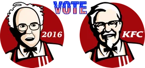 K F C Logo Parody2016 Election PNG