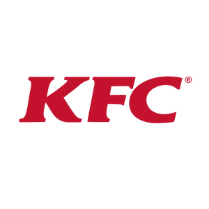 K F C Logo Redon Gray Background PNG