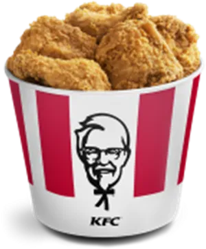 K F C Original Recipe Chicken Bucket PNG image