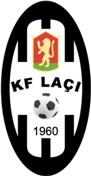 K F Laci Football Club Emblem Albania PNG image