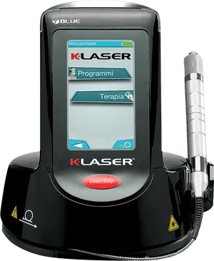 K Laser Medical Device Black PNG image