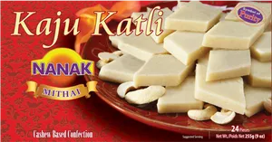 Kaju Katli Cashew Sweet Treat PNG image