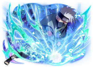 Kakashi Chidori Technique PNG image