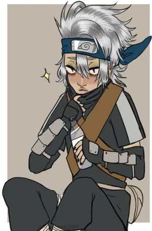 Kakashi Hatake Anime Character Art