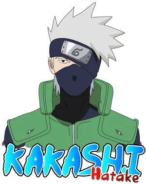 Kakashi Hatake Anime Character PNG image