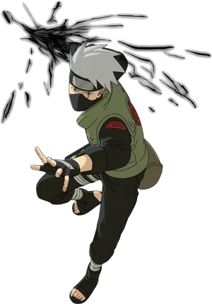 Kakashi Hatake Chidori Technique