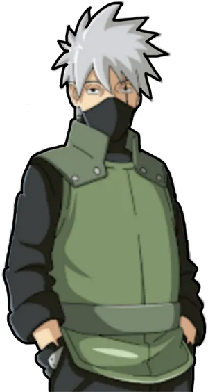 Kakashi_ Hatake_ Naruto_ Anime_ Character PNG image