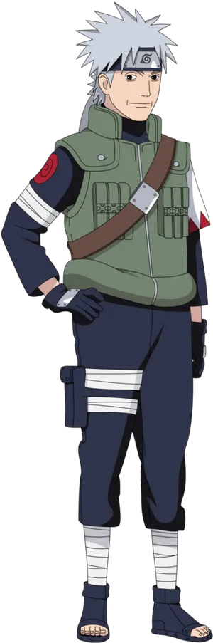 Kakashi Hatake Naruto Anime Character PNG