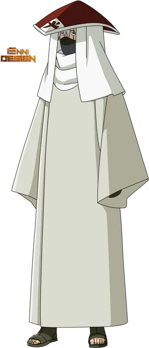 Kakashi Hokage Vector Art PNG