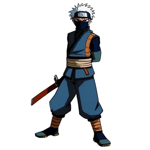 Kakashi In Ninja Outfit Png Sks PNG image