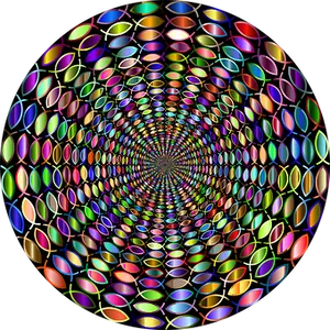 Kaleidoscopic Color Tunnel