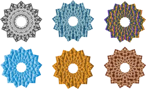 Kaleidoscopic_ Snowflake_ Patterns PNG image