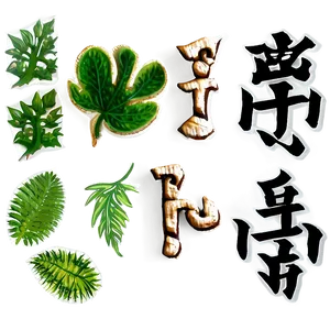 Kanji Nature Theme PNG 92 PNG