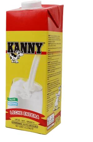 Kanny Milk Carton Pouring PNG image