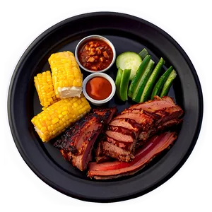 Kansas City Bbq Plate Png 06202024 PNG image